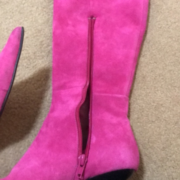 ⚡️FINAL PRICE⚡️ Vintage Pink Hot Rare Steven by Steve Madden Boots - Picture 7 of 16